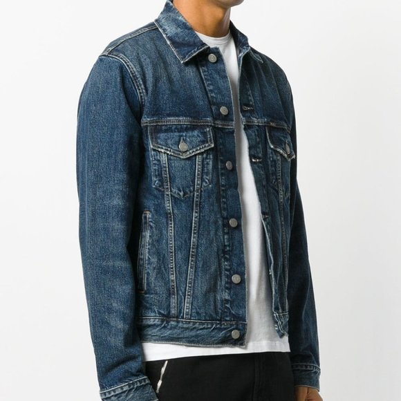 Polo Ralph Lauren Other - Polo Ralph Lauren Men's Denim Trucker Jean Jacket 710673235001 size L